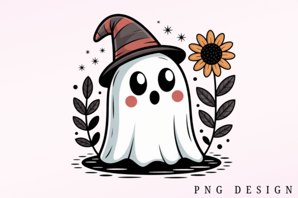 Download Boho Halloween Fall Ghost PNG Clipart - Boho Collection