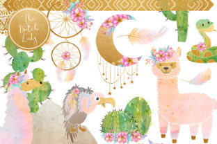 Download Enchanted Boho Desert Clipart Set - Boho Collection