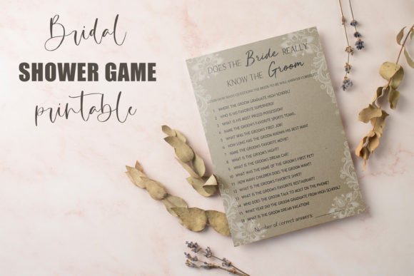 Download Boho Rustic Bridal Party Game - Boho Collection