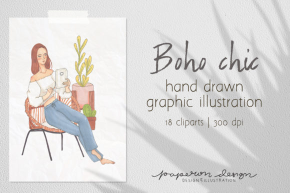 Download Boho Chic Clipart - Boho Collection
