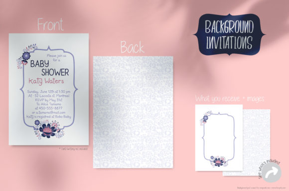 Download Boho Chic Floral | White Invitation Temp - Invitation Collection
