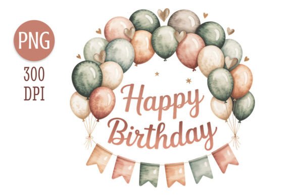 Download Boho Birthday Sublimation PNG Clipart - Boho Collection